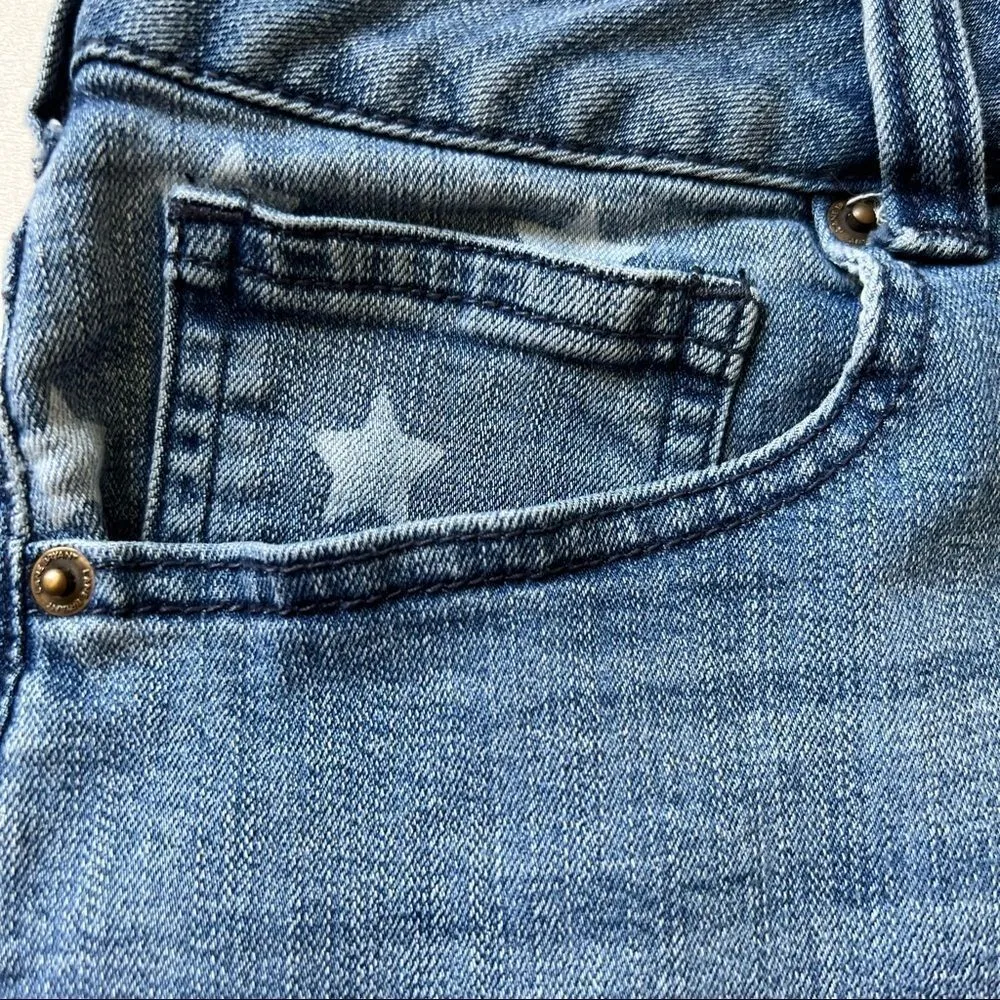 Lane Bryant Weekend Raw Hem Denim Short Size 24 - Image 4