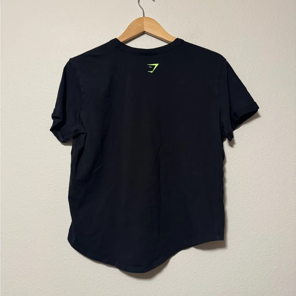 Gymshark Classic Black Tee - Image 3