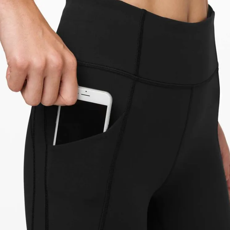 Lululemon Time To Sweat Crop 23"
Black - Image 5