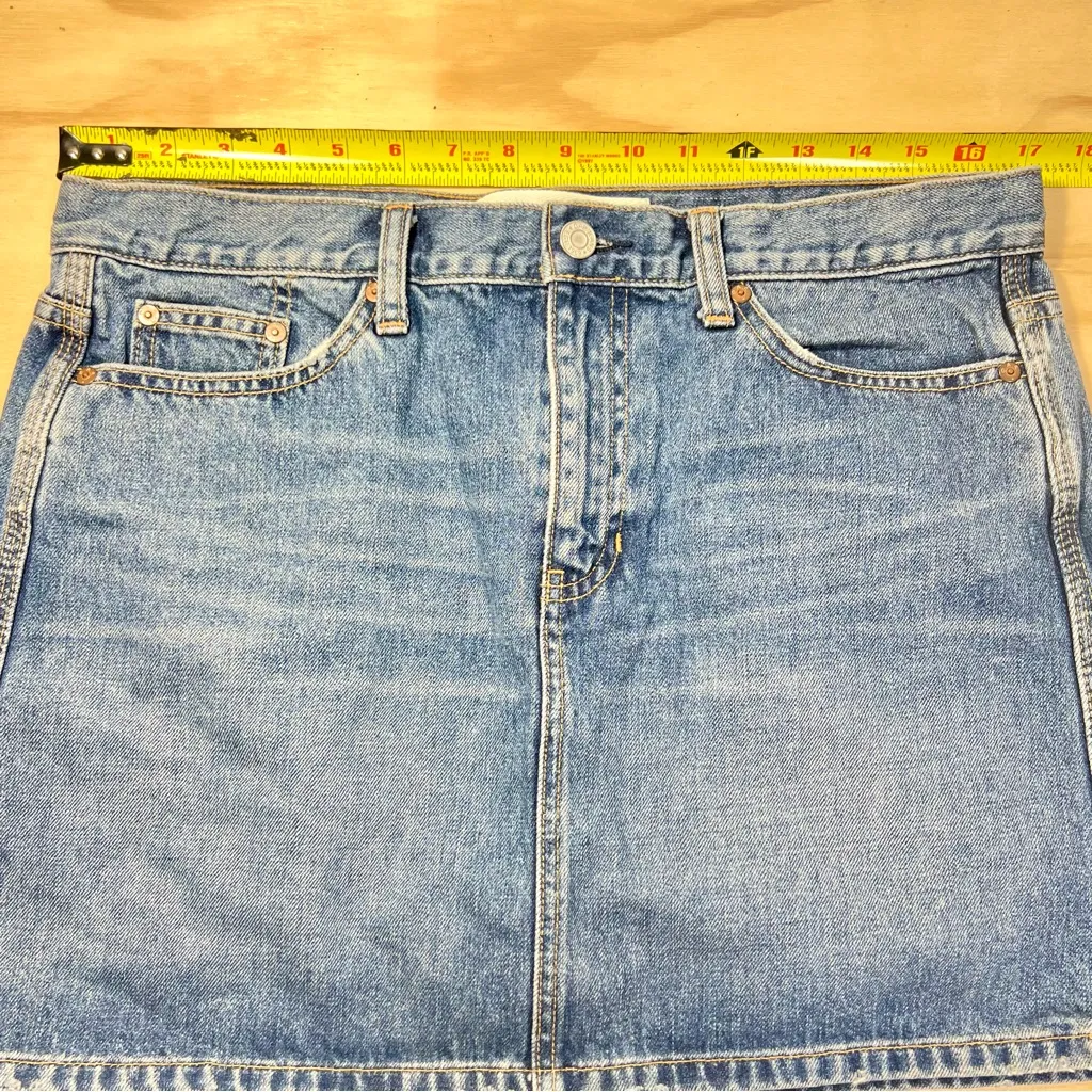 Vintage GAP Denim Mini Skirt - Image 3
