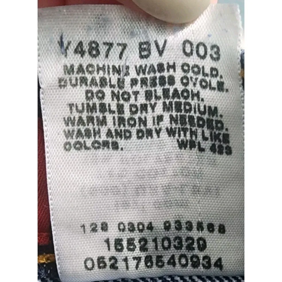 Levi Strauss & Co.‎ Womens Size L Classic Slim Stretch 512 Jeans Dark Wash - Image 5