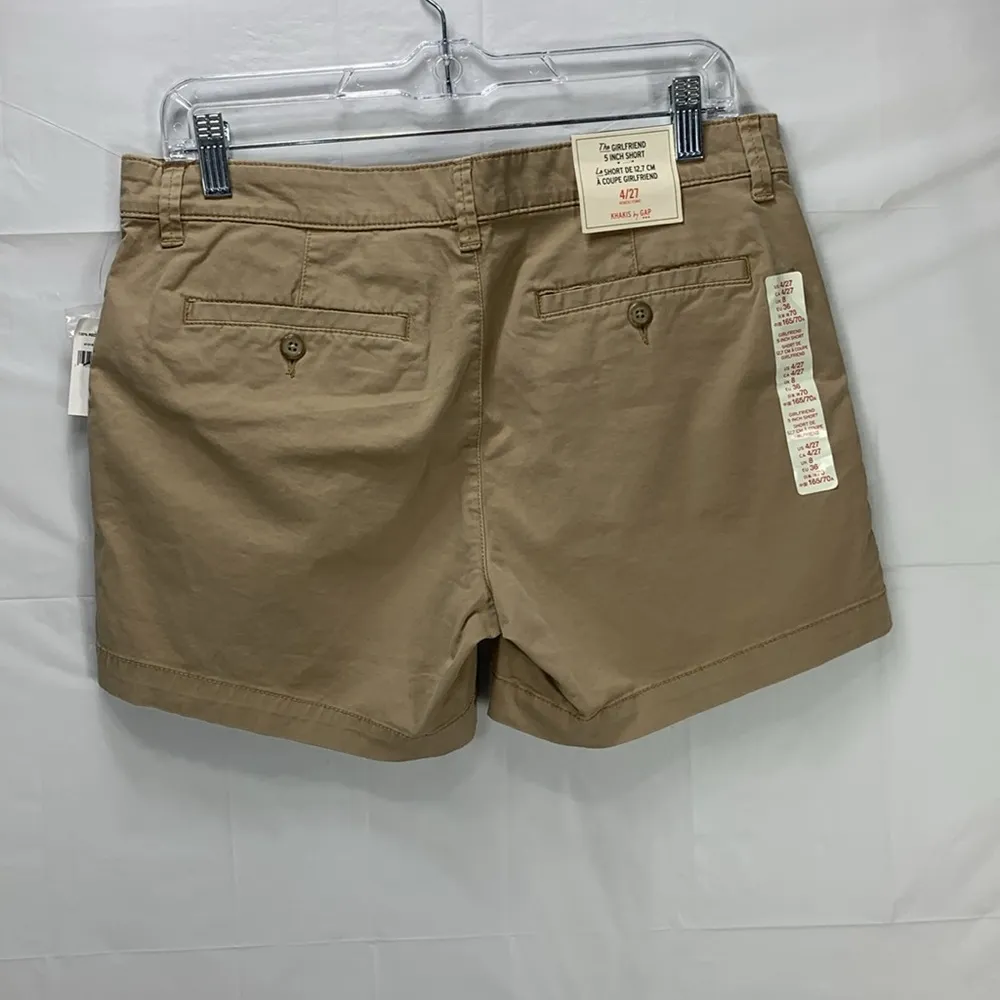 Gap Khaki The Girlfriend 5” Short Size 4/27 - Image 5