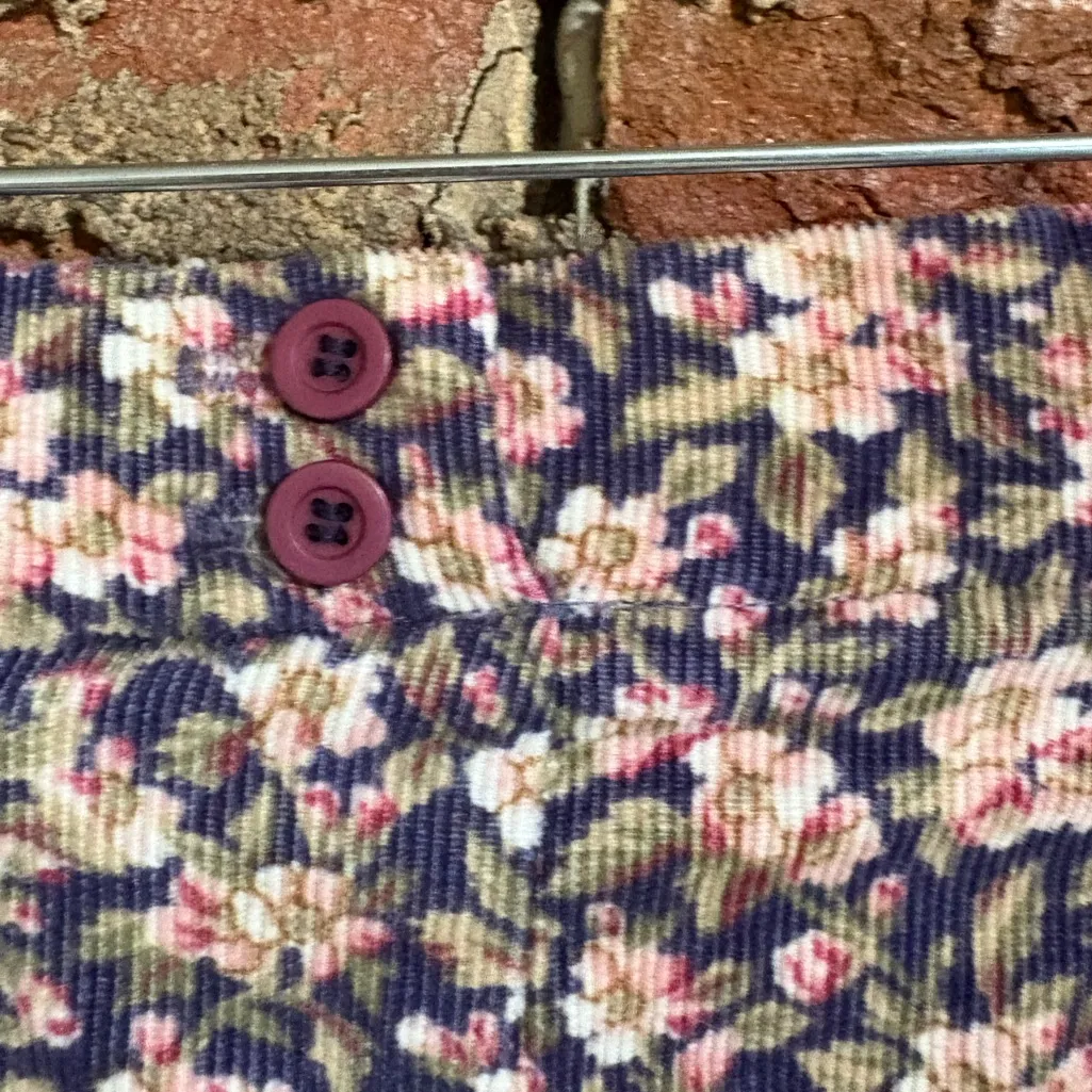 💐 floral cord skirt 💐 Blue Size 8P - Image 3