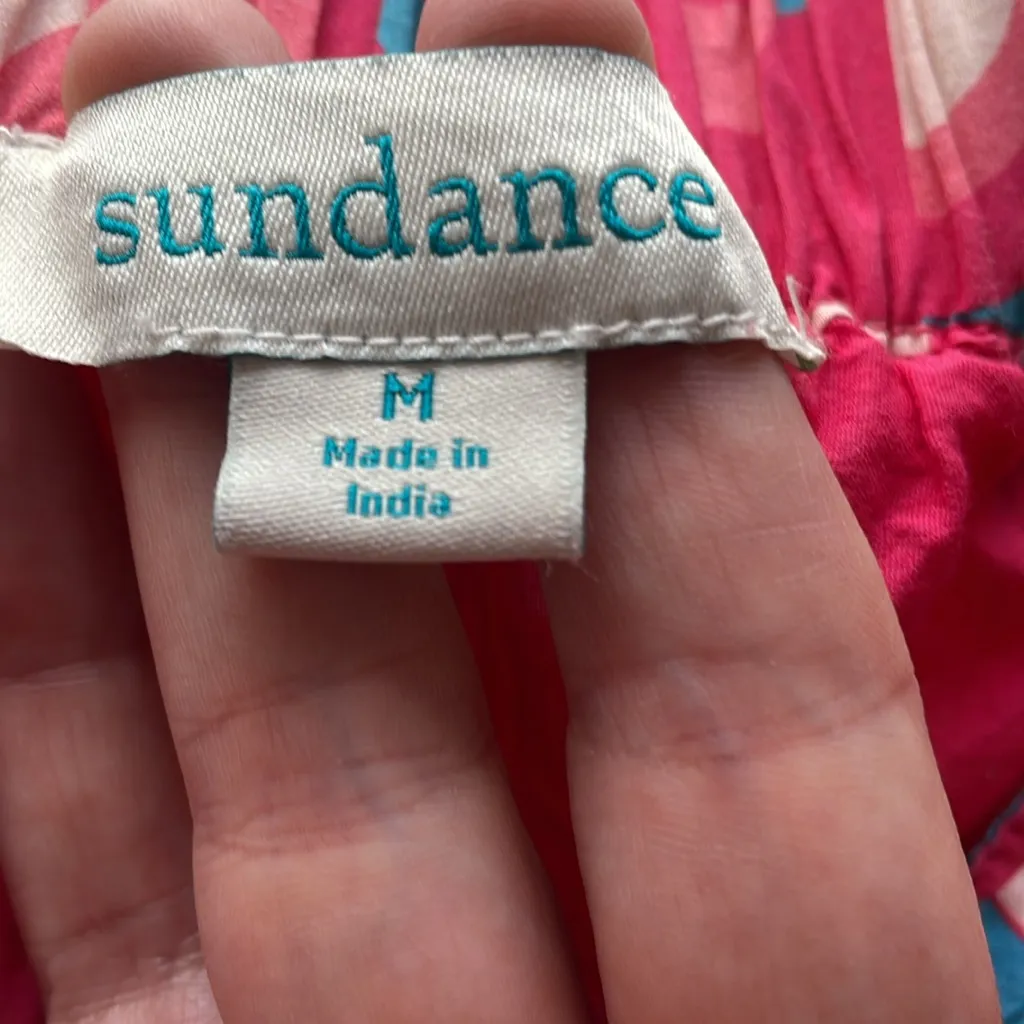 Sundance Iberia Geo Peasant Maxi Skirt Medium - Image 5