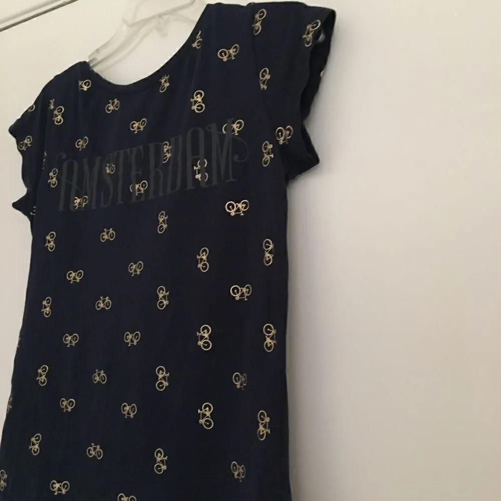 Fox Amsterdam navy bicycle shirt S Blue - Image 2