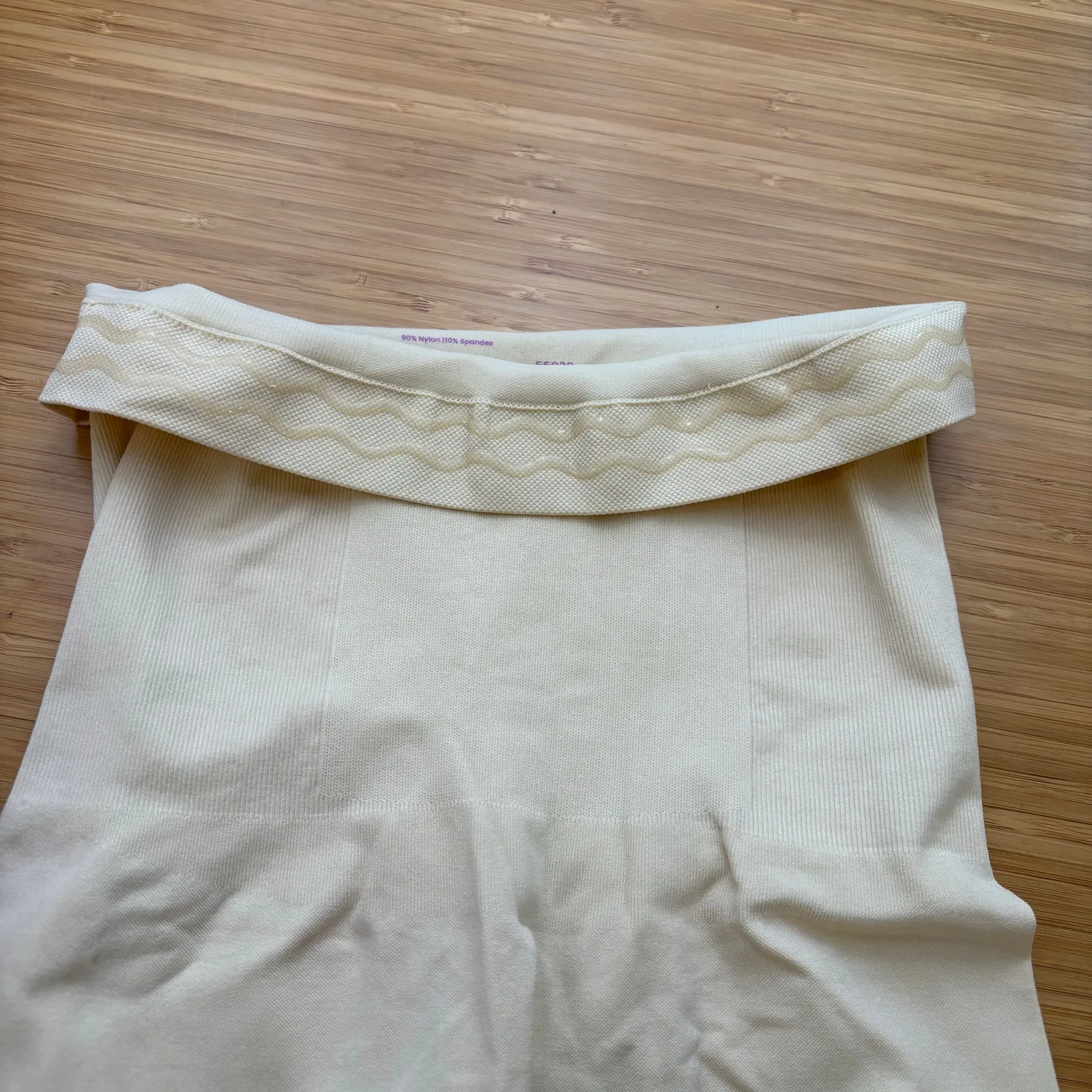 Shapermint Empetua Beige XL/XXL High Waisted Shaper Shorts 55020 Shapewear Light Tan - Image 4