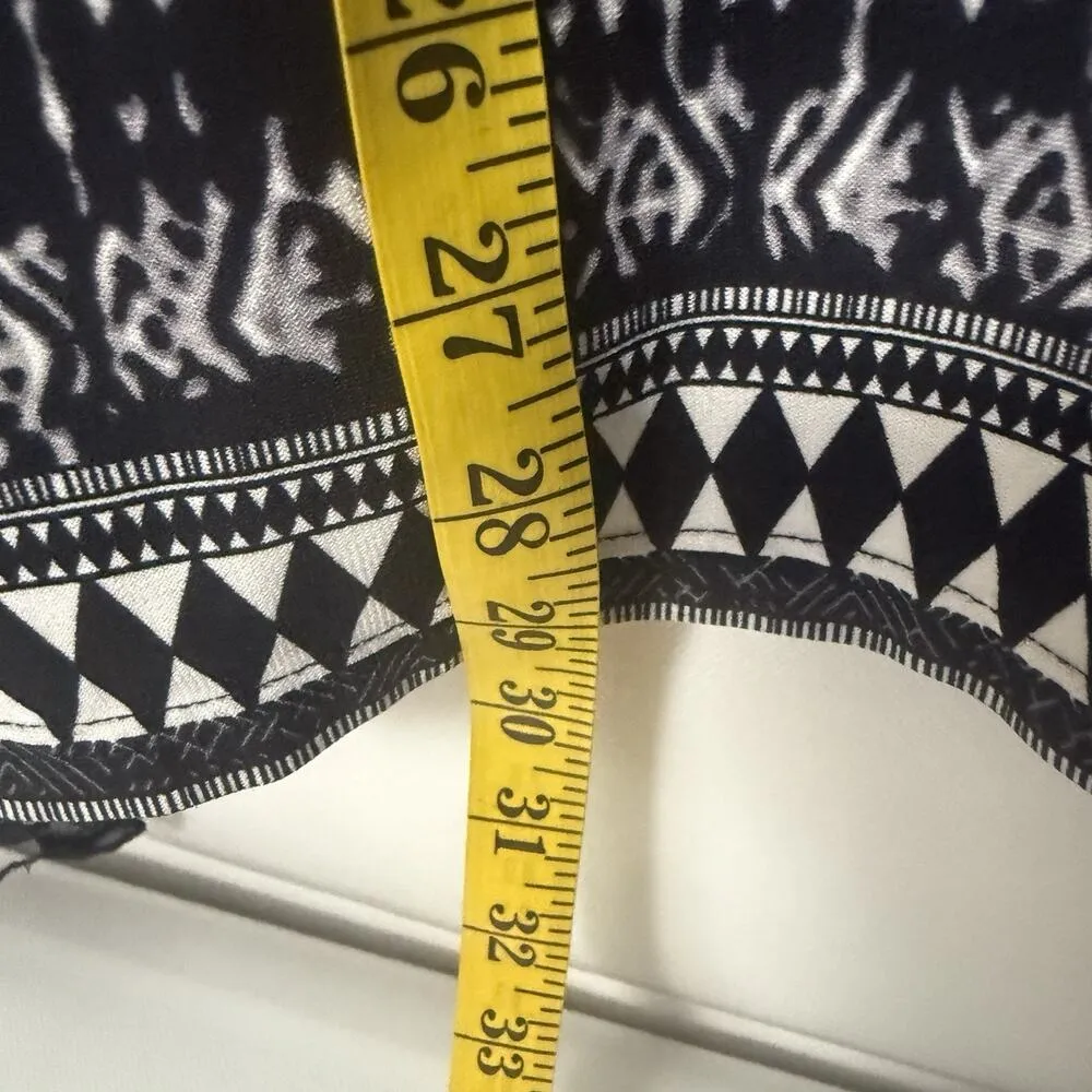 Investments Top Womens XL Animal Print Art To Wear Casual Asymmetrical Tunic - Image 6