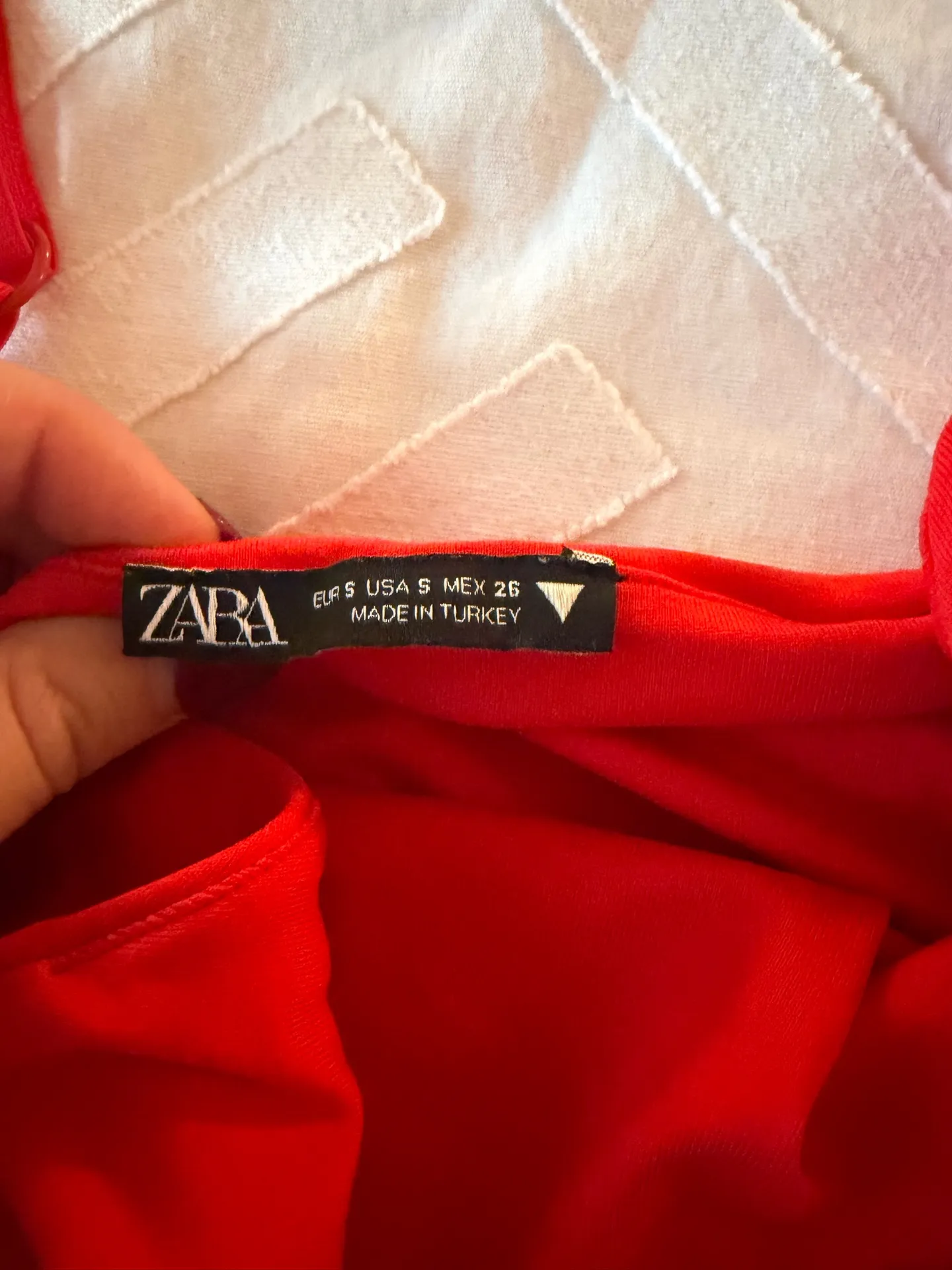 Red ZARA Bodysuit - Image 2