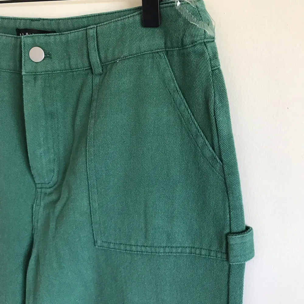 x Blue Blush Wide Leg Denim Cargo Pants - Image 5