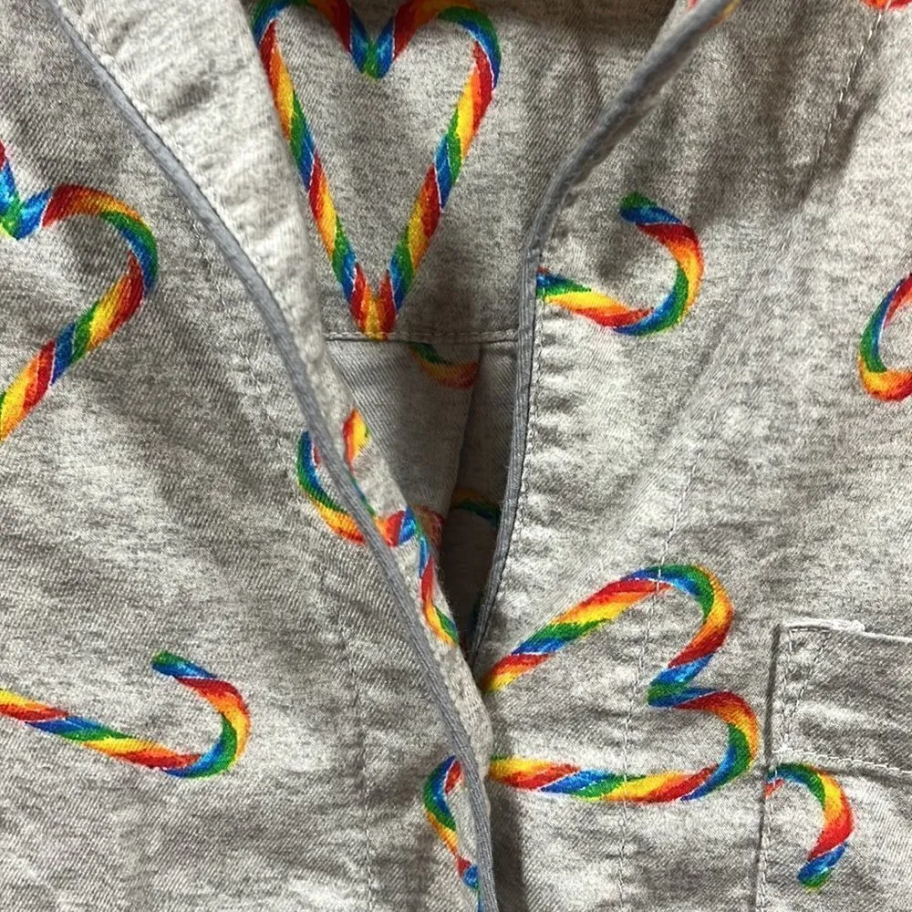 PINK VS candy cane long sleeve pajama top - Image 4