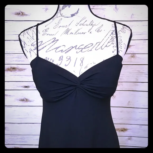 Maggy London Black Sweetheart Cocktail Dress - Image 2