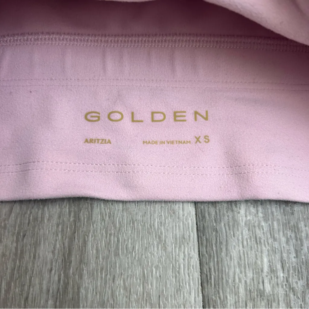 TNA by Aritzia Baby Pink Asymmetrical Sports Bra Active Wear Size XS - Image 4