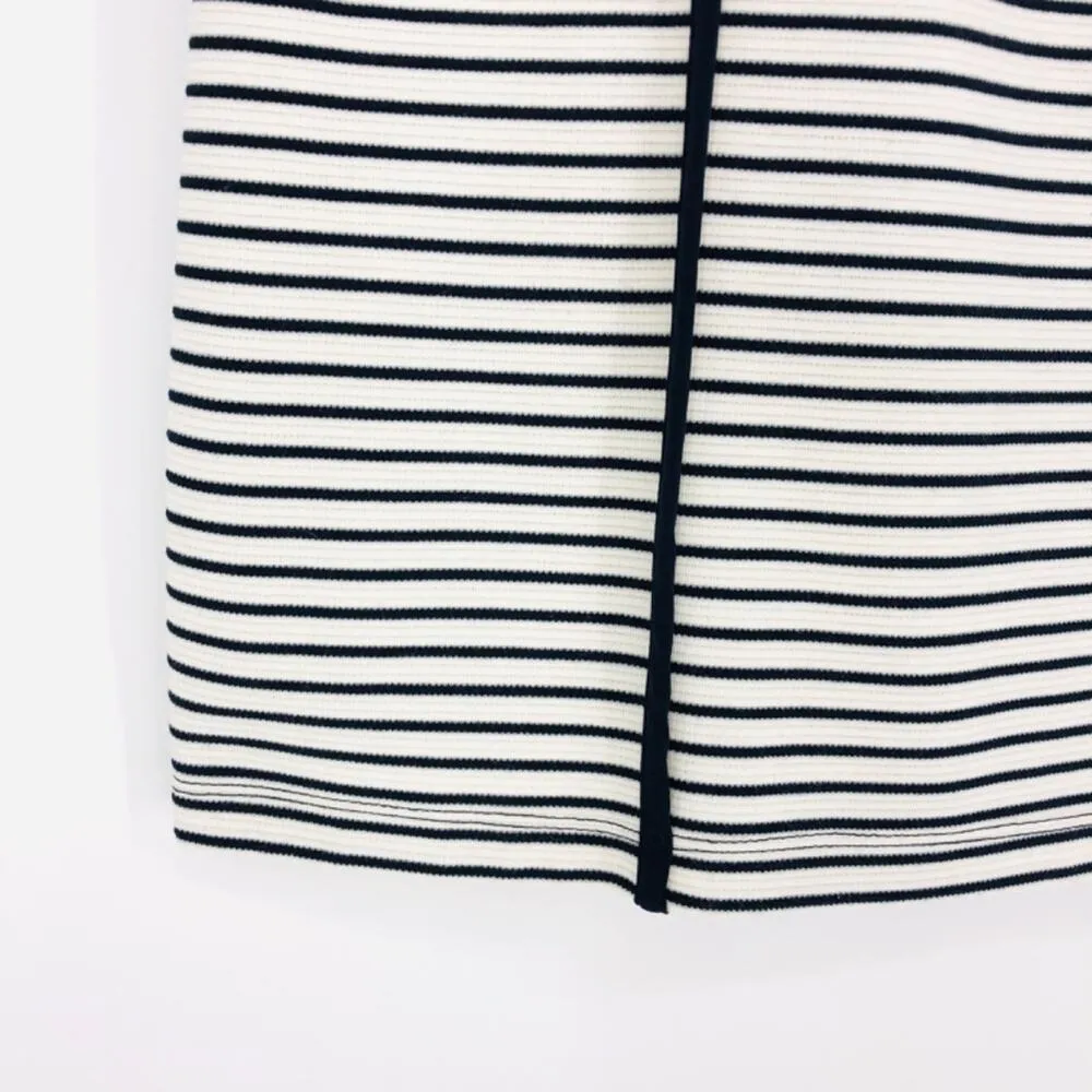Red 23 Bodycon Dress Navy & White Stripe M Blue Size M - Image 2