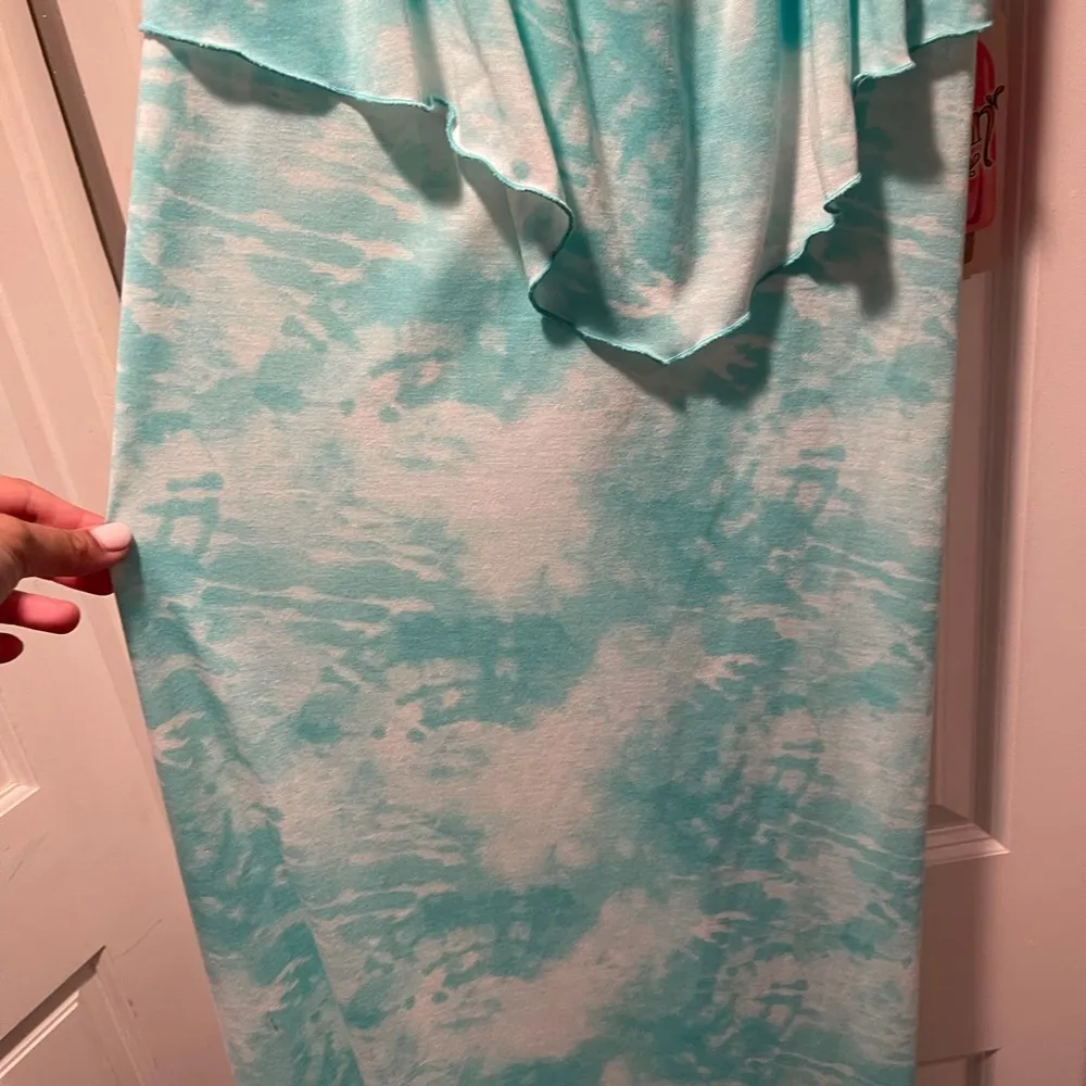 Swim dress coverup Blue Size L - Image 4