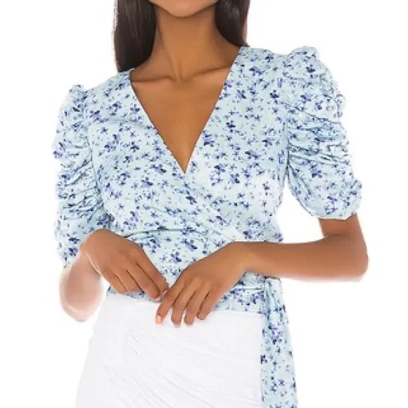 LPA  Cait Top in Sabrina Floral - Image 2