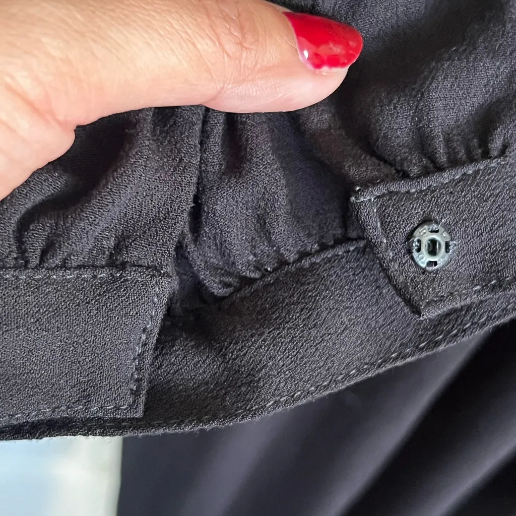 INDAH Black Long Sleeve Jumpsuit - Image 3