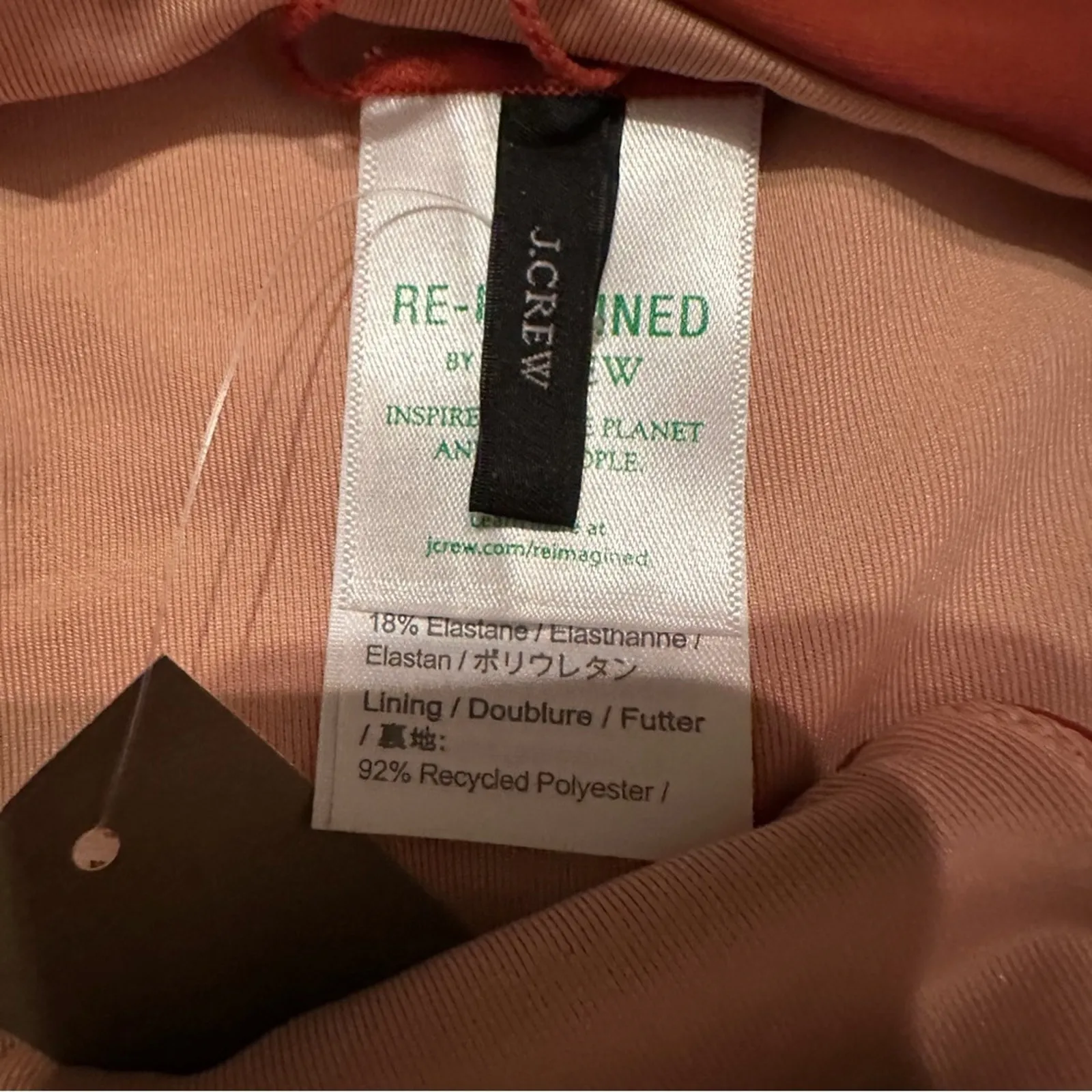 J. Crew‎ Curved-Waist Cheeky String Swim Bikini Bottom w/ Beads Sz XXS NEW - Image 4