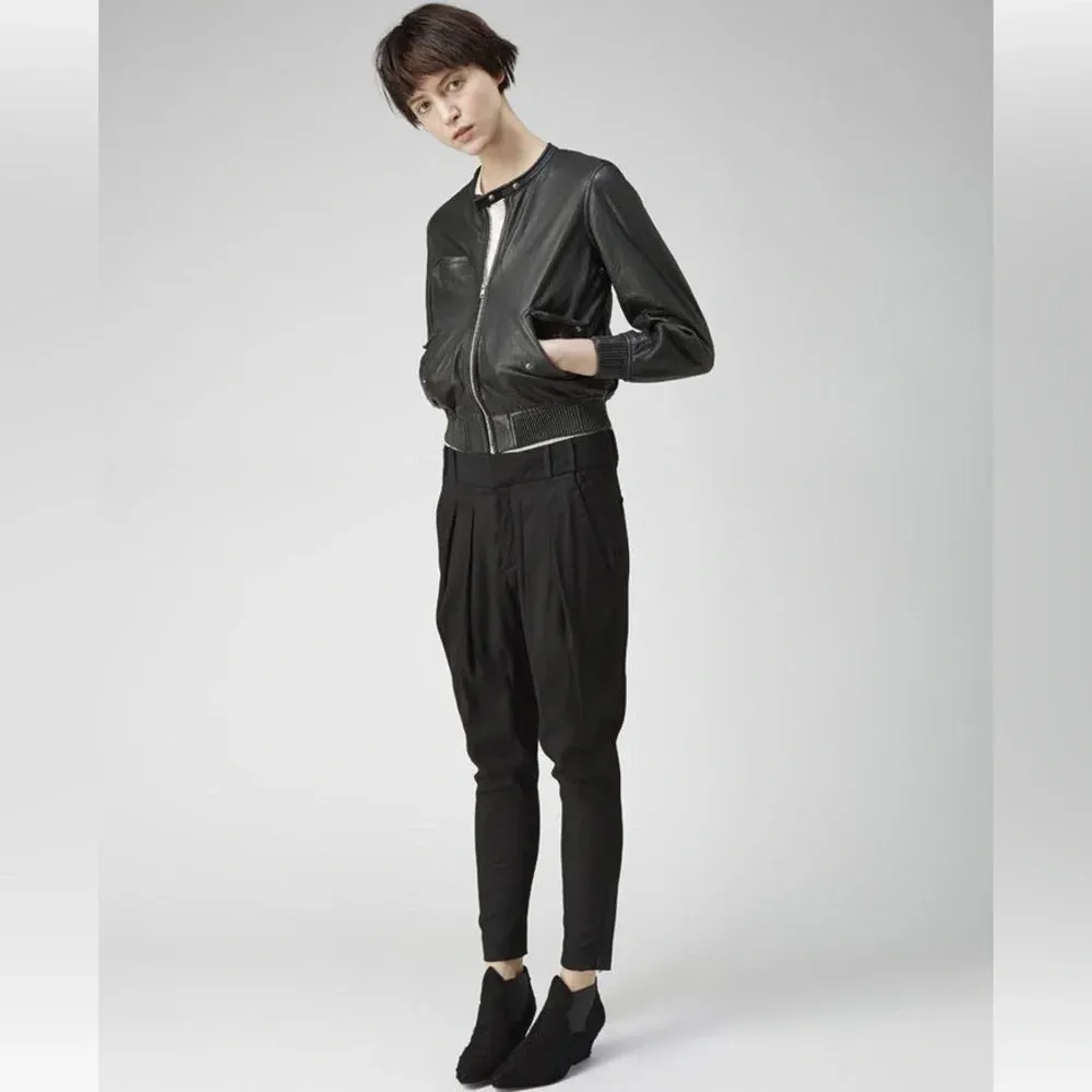 ISABEL MARANT ÉTOILE Calista Leather Jacket. Size‎ 36 - Image 4