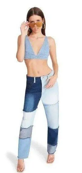 Steve Madden  Patchwork Jeans - Image 3