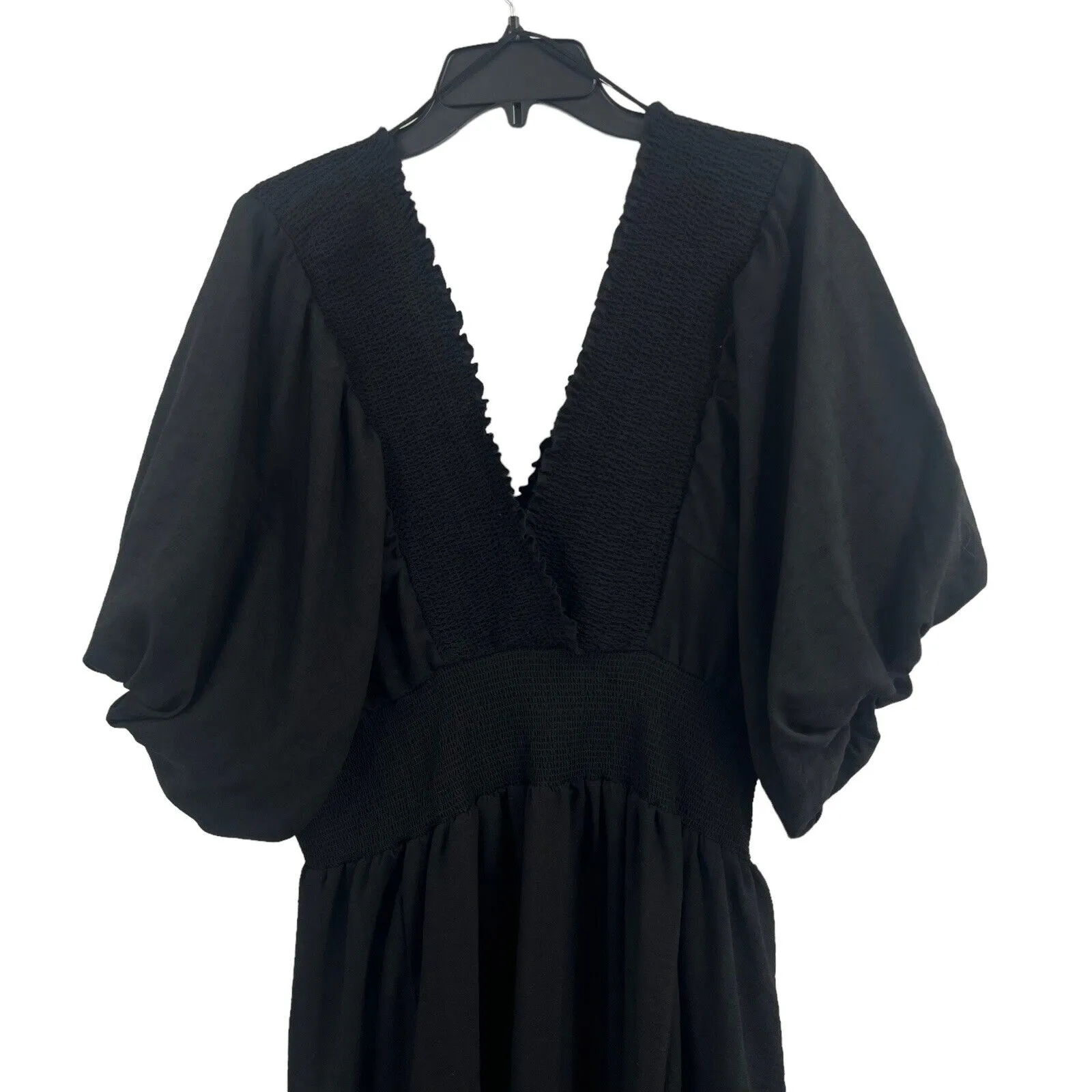 River Island‎ Black Banded Empire Dress Size 16 US New - Image 2