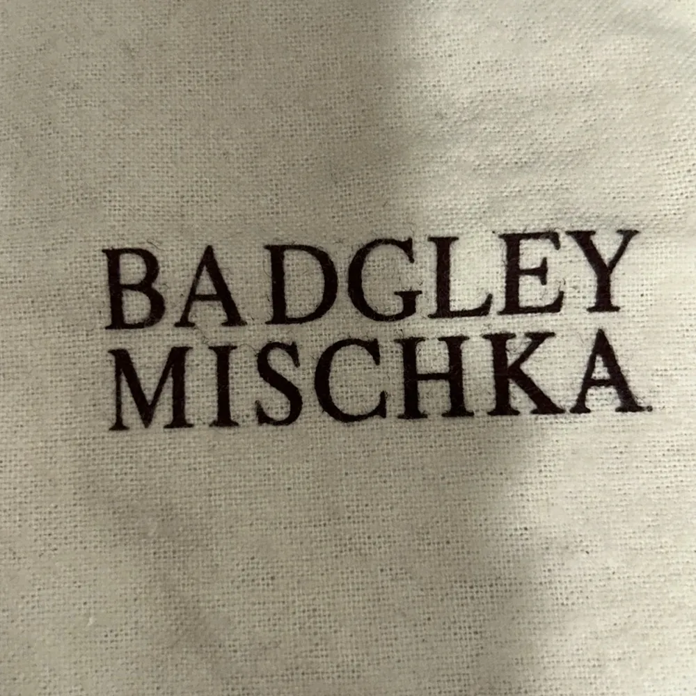 Badgley Mischka purse with dust cover - Image 7