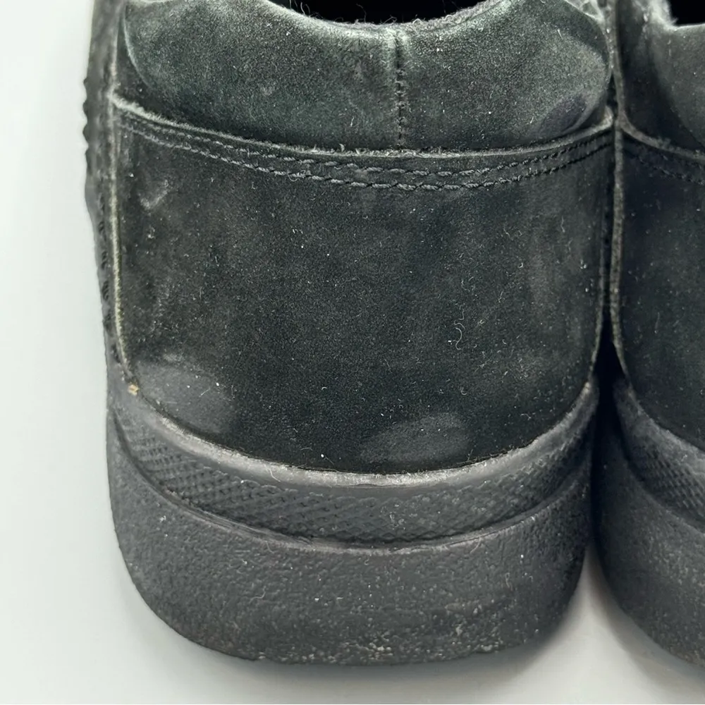 Cobbie Cuddlers Black Leather Step In Womens Shoes Size 8.5 Wide Adjustable - Image 7