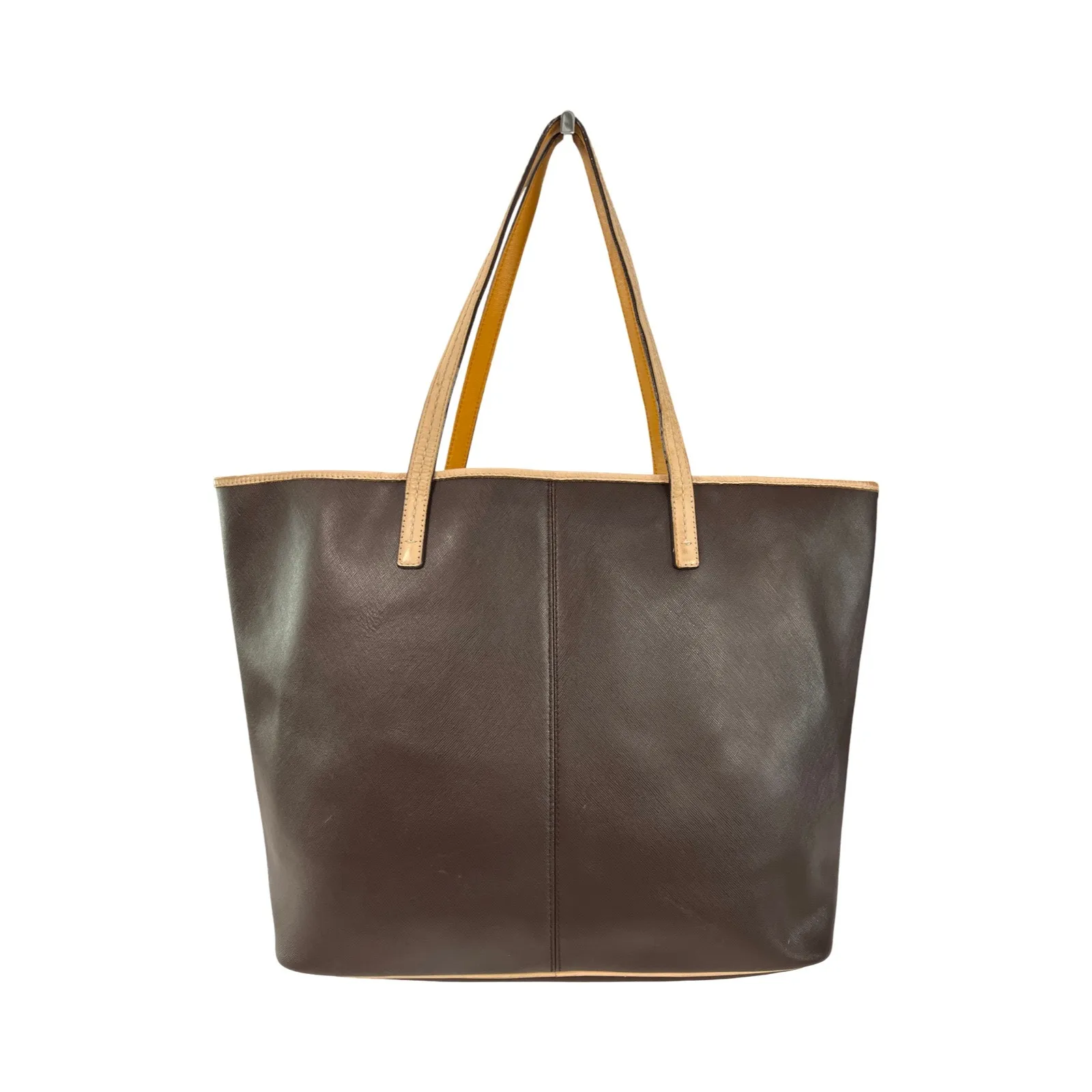 Coach Metro Tote F24341 Brown PVC Leather Trim Shoulder Bag Missing Hangtag - Image 5