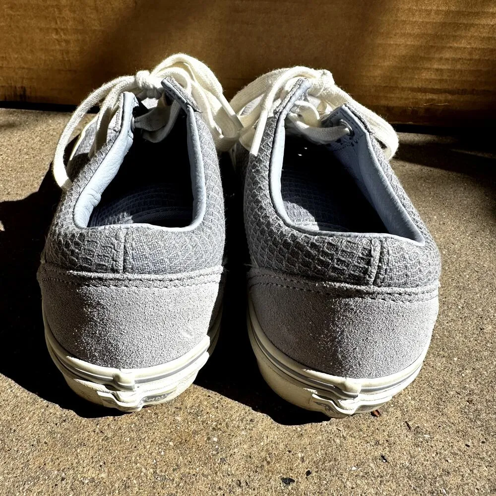 Vans Multi Woven Old Skool Sneakers Skate Low Top Lace Up Canvas Purple 7 NWT - Image 5