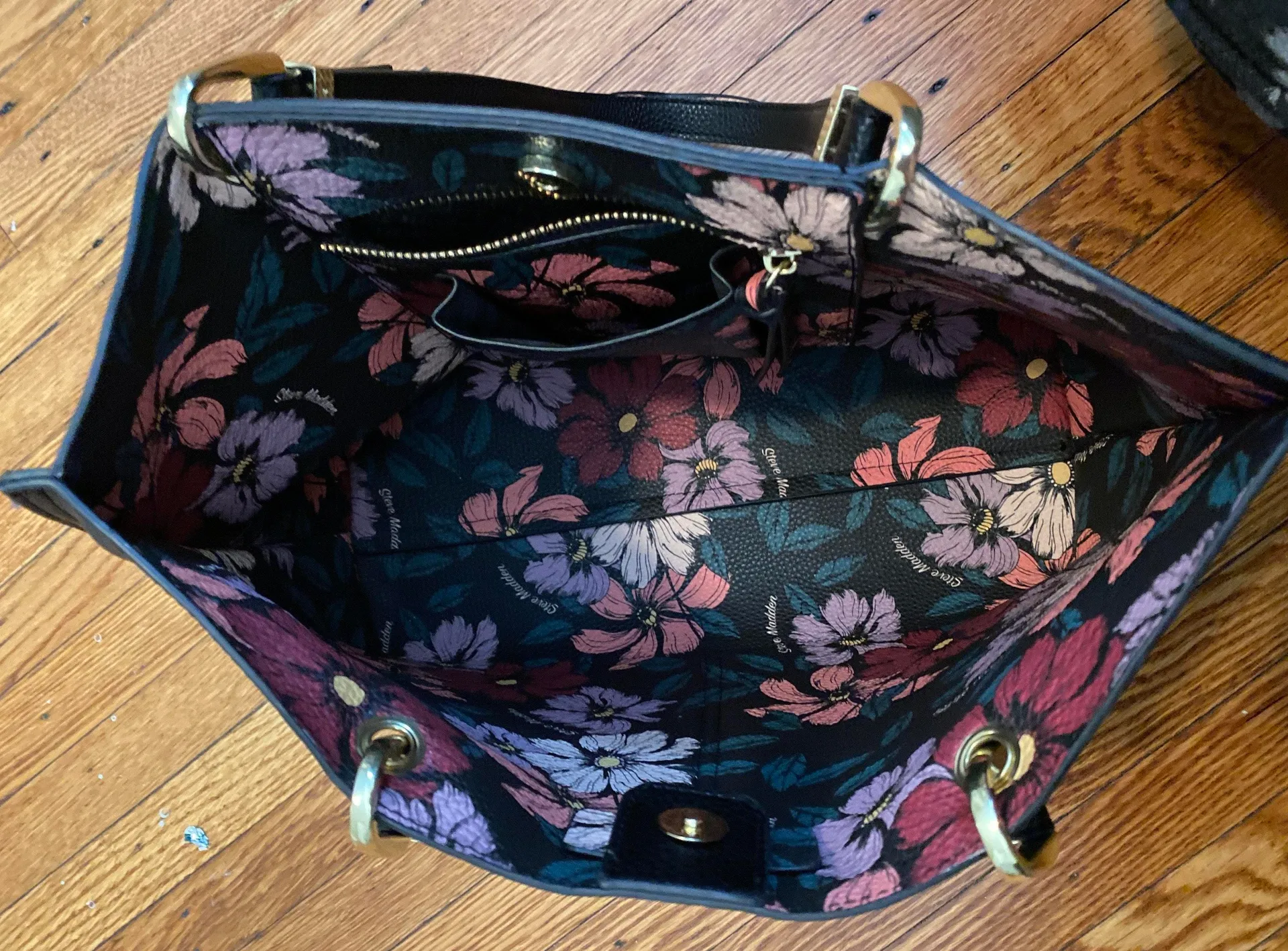 Steve Madden Black Leather Purse - Image 3