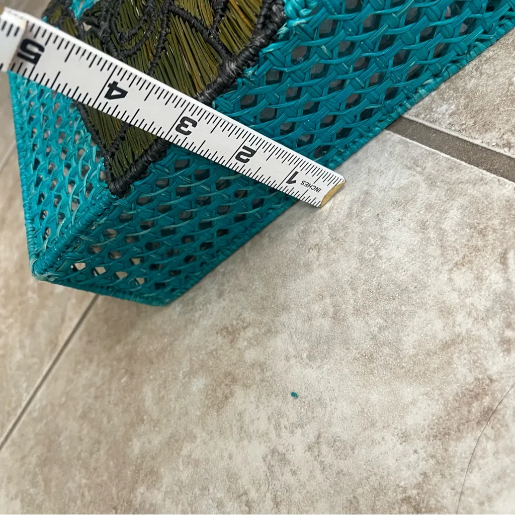 Mercedes Salazar ‎ Statue Of Liberty RARE Hand Bag W/ Plastic Liner Hand Made - Image 15