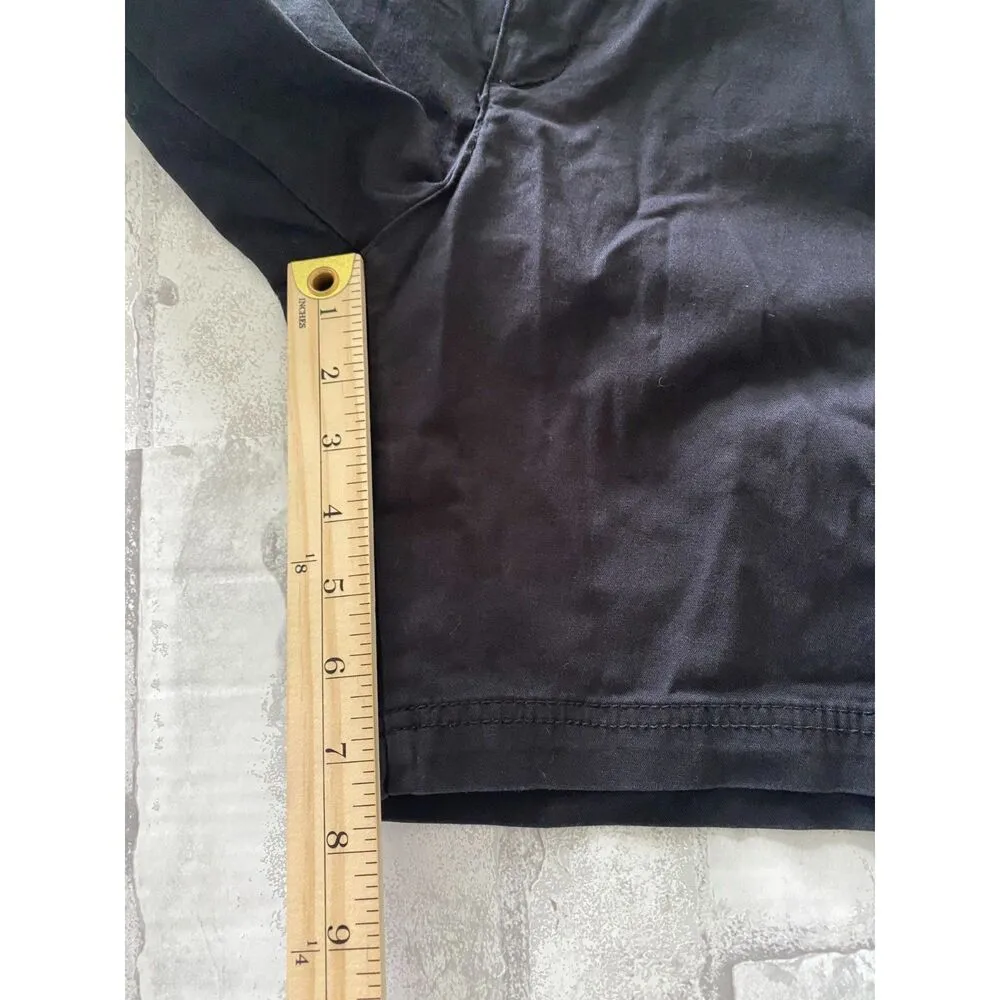 NWT Gap Womens Black  High Rise Casual Bermuda Shorts Sz 6P - Image 8