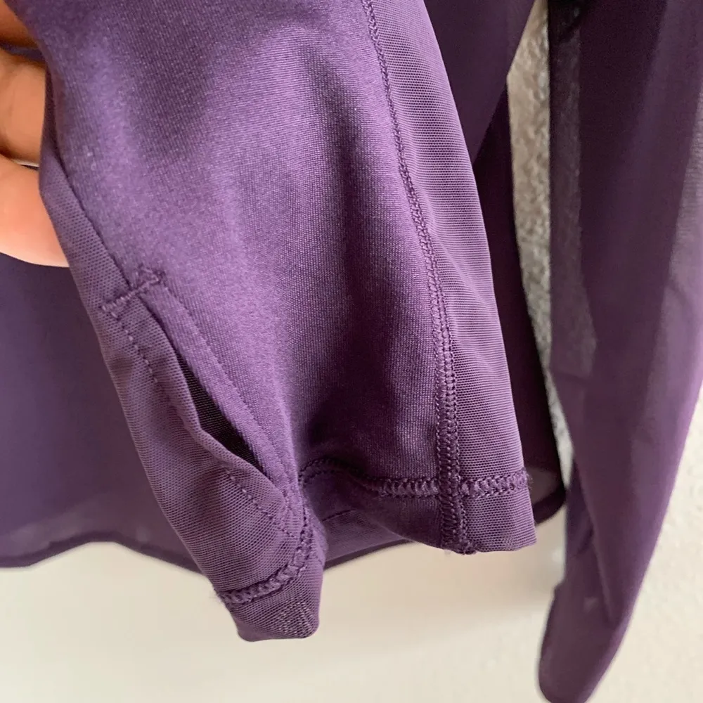 Victoria Sport Purple Active Long Sleeve with Mesh Small - Image 4