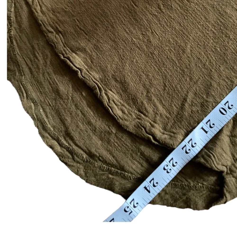 Madewell T Shirt Women’s Size XS Olive Green Cotton Tee Shirt - Image 4