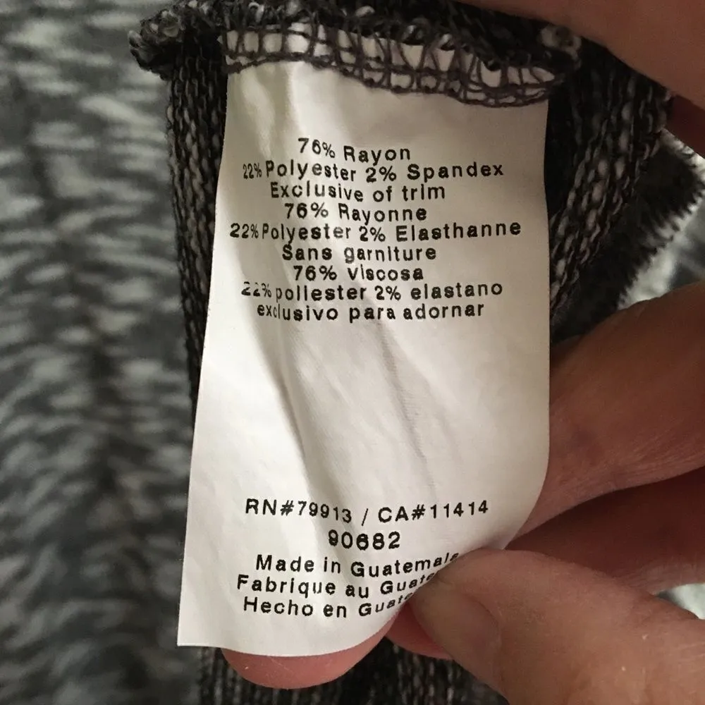 Jessica Simpson Maternity heathered gray sweater L - Image 5