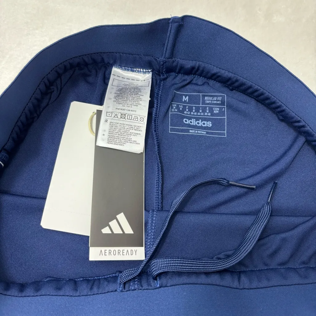 Adidas Women's Navy Blue Athletic Shorts Size M - Image 7