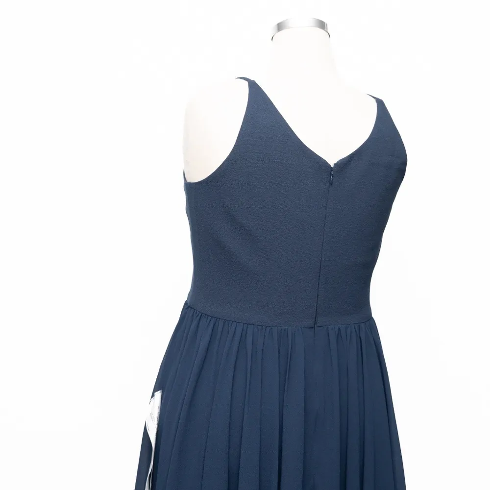 Dress The Population Alicia Chiffon Fit Flare Dress - Image 12