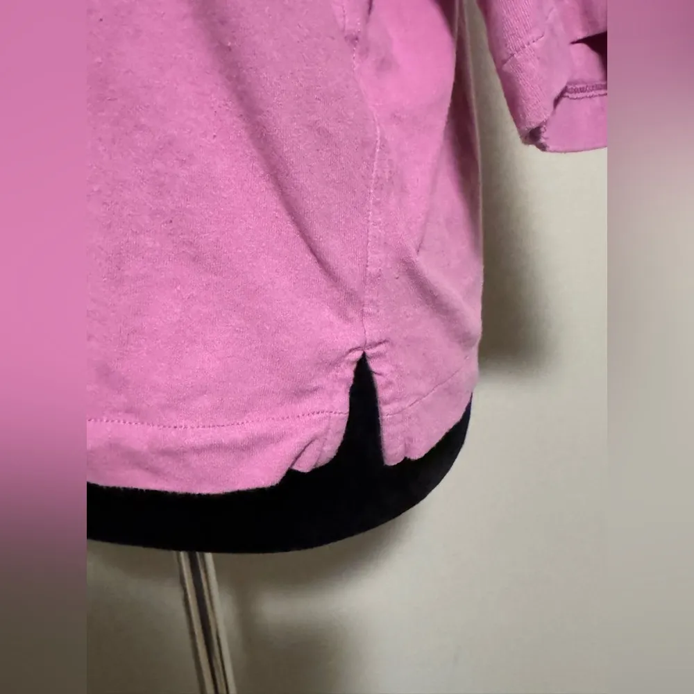 Preloved Uniqlo Pink Oversized Boxy Tee size small - Image 5