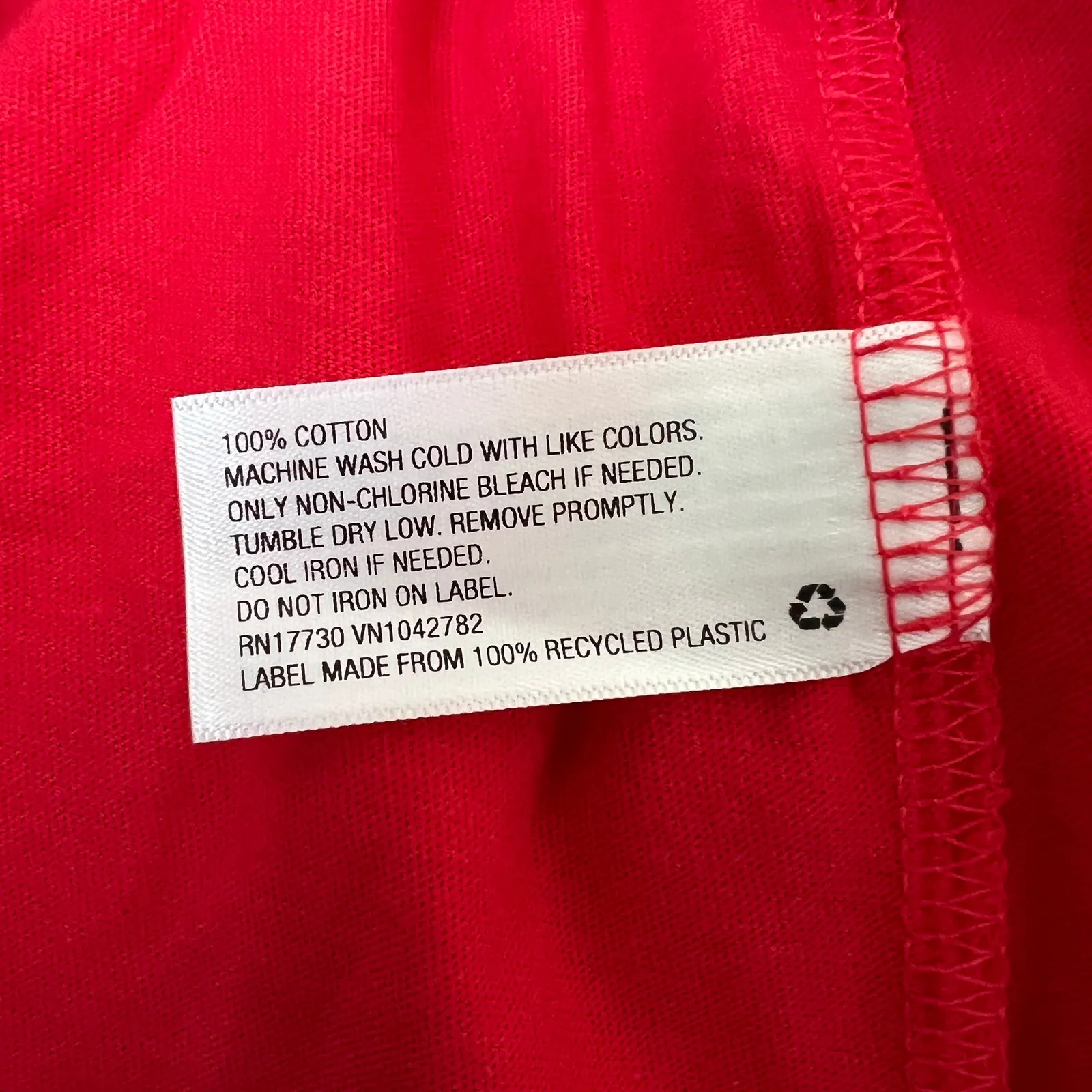 Ava & Viv Women's Plus Size Red Short Sleeve V-Neck T-Shirt - Size 4X - NWT - Image 4