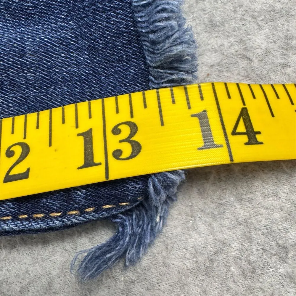 Gap Women's Size 6 Blue Denim Cut-Off Crop Shorts Casual Summer - Image 8