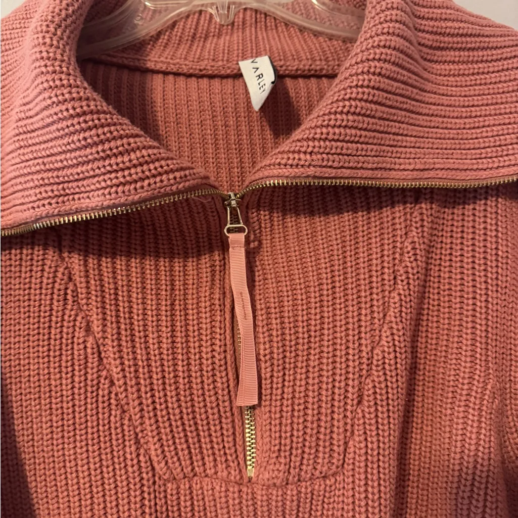 Varley Mentone Top in Brown Rose - Small - Image 4