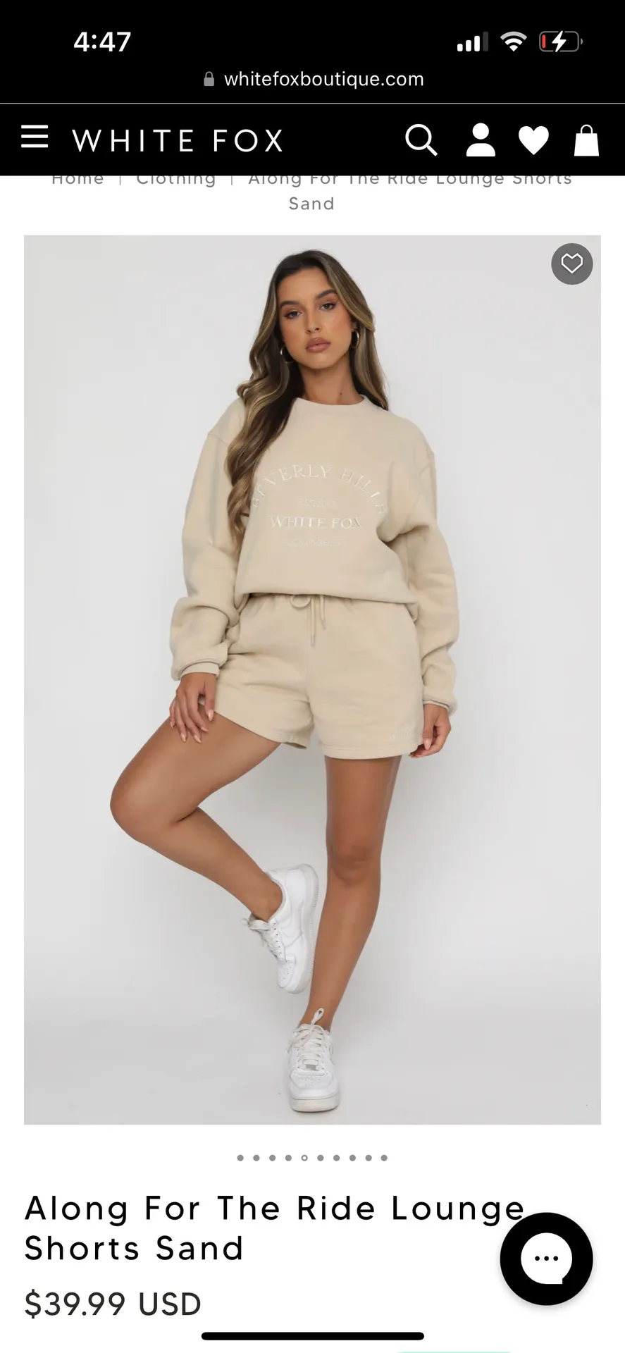 White Fox Boutique Sweatshirt - Image 5