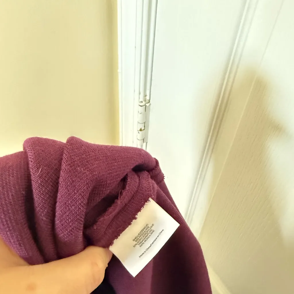 Tory Burch Anthea Burgundy Wool Shift Dress - Image 2