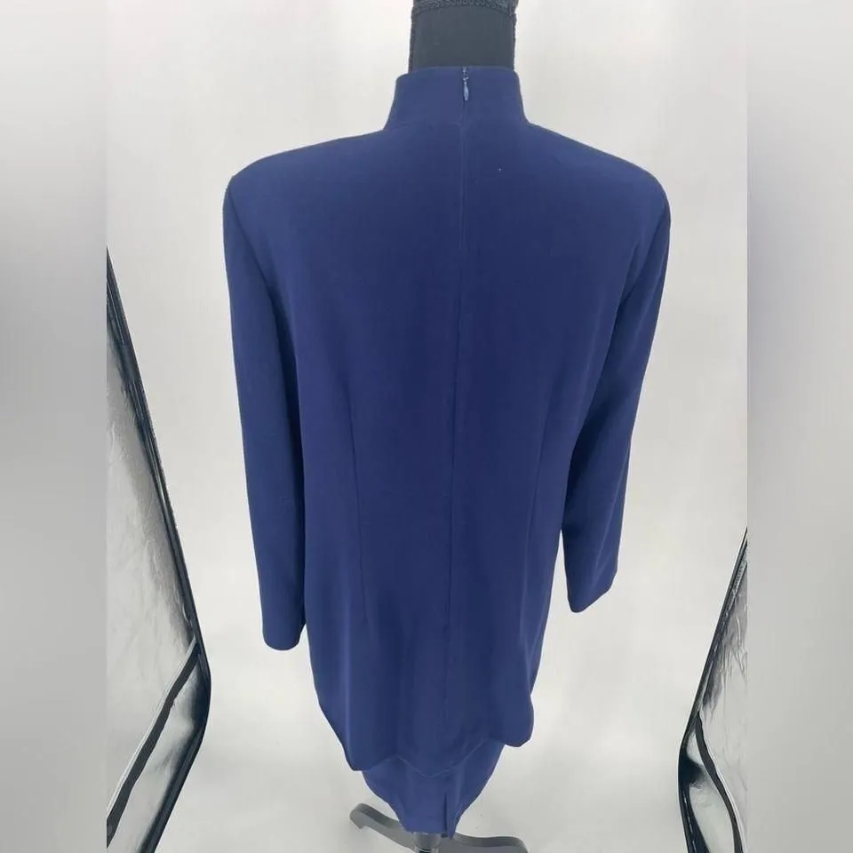 Jones,‎ New York size 12 blue dress - Image 4