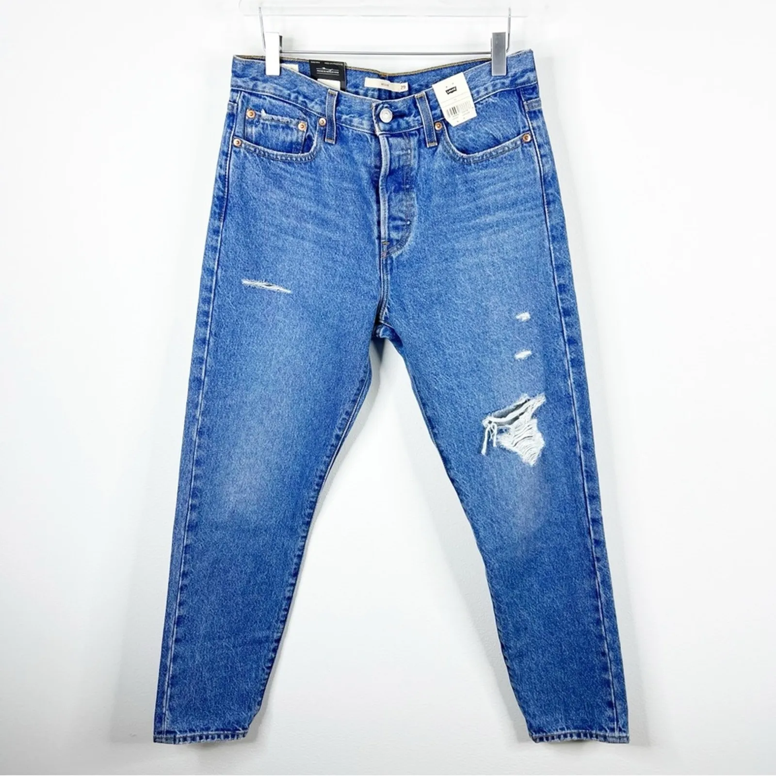NWT Levi’s Wedgie Icon Straight Leg Jeans‎ 29 Athens Asleep - Image 3