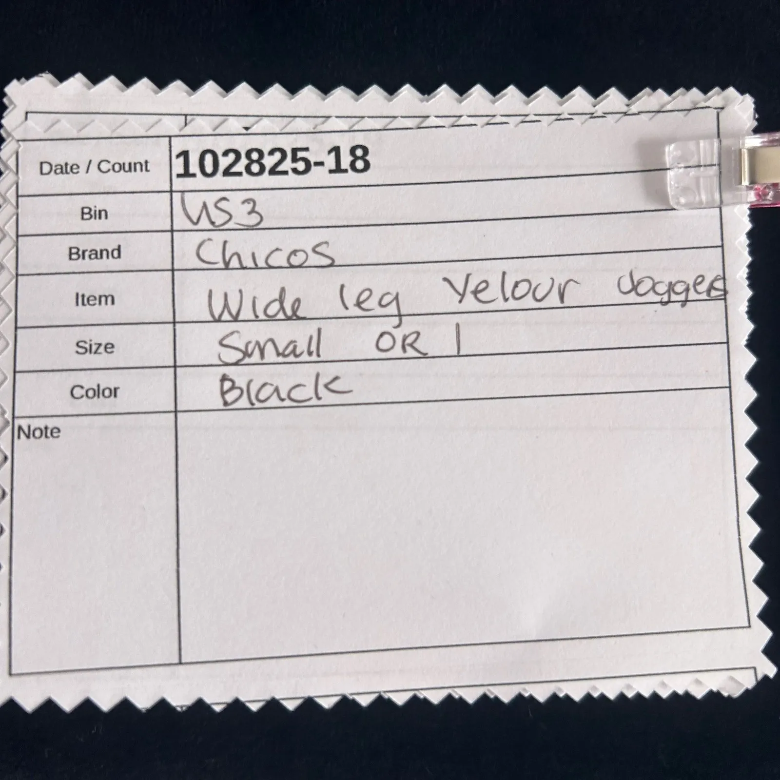 Chicos Velour Jogger Pull On Pants Black Small Or 1 - Image 11