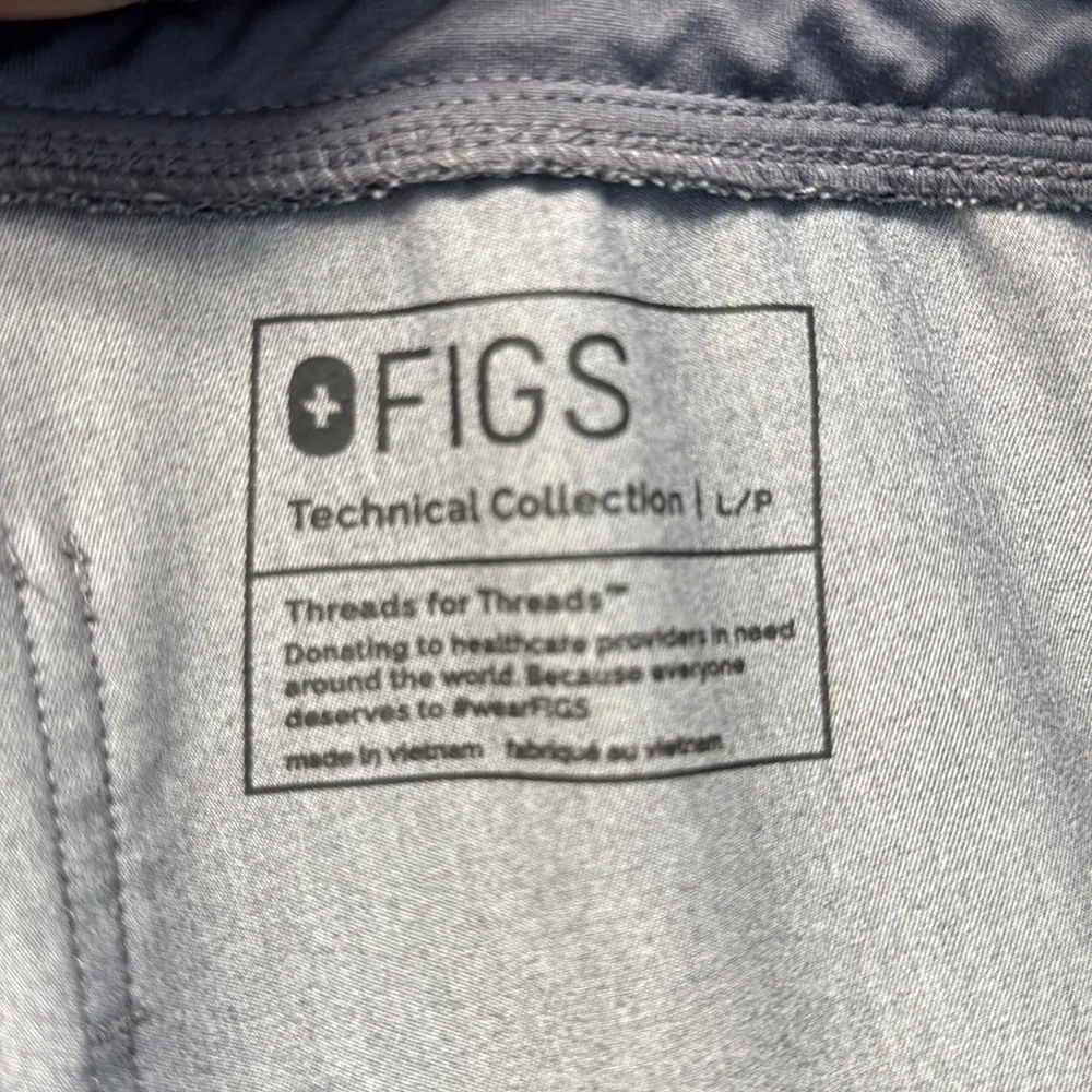 Figs Zamora Joggers Scrub Surgeon Doctor Nurses Pant Size Large Petite EUC #5553 - Image 6