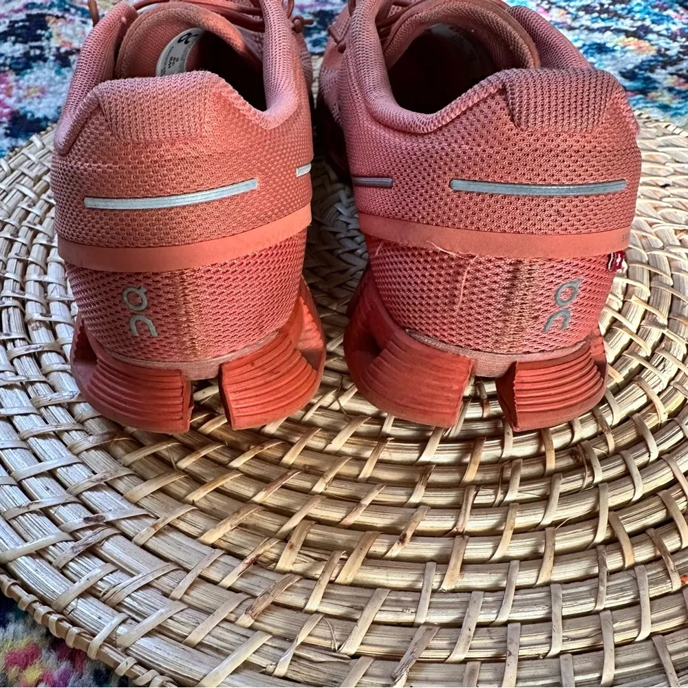 On Running Cloud X Sneaker Orange Womens Size 8 - Image 7