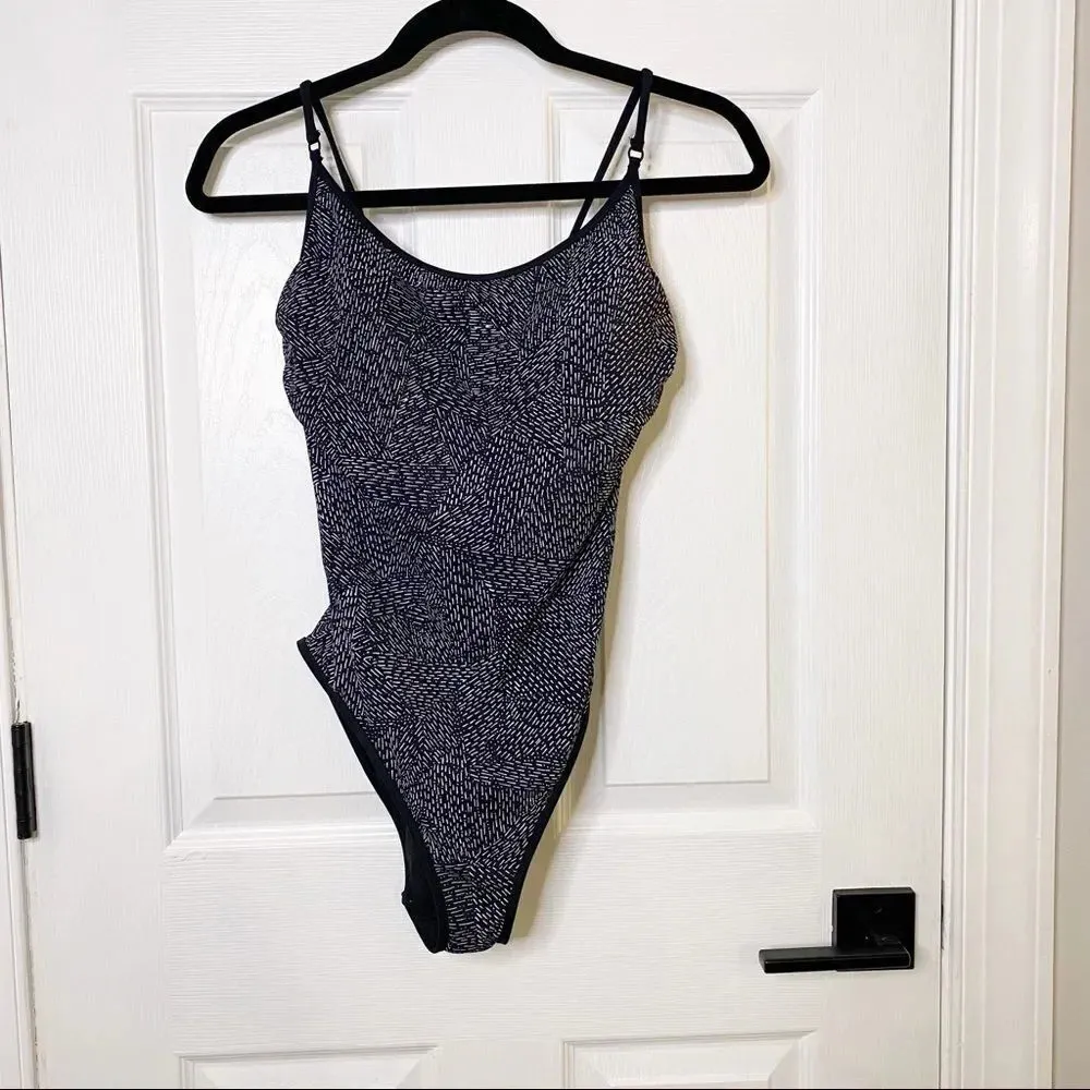 ATHLETA Black‎ Sands One Piece Tie Back Swimsuit - Image 3