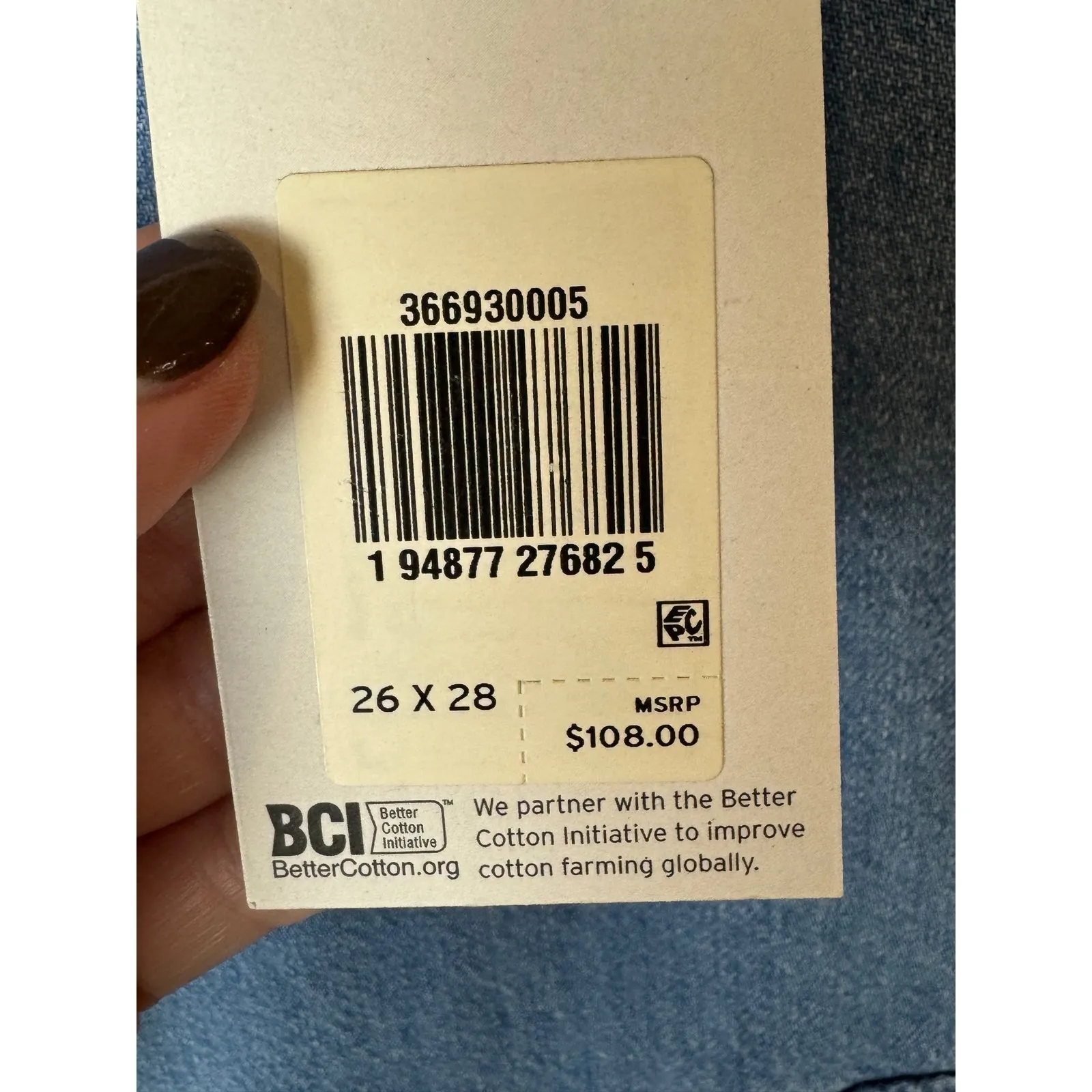 Levis Jeans Women 26 Blue Denim Premium Cool Eco Performance Cargo NWT‎ Retro - Image 7