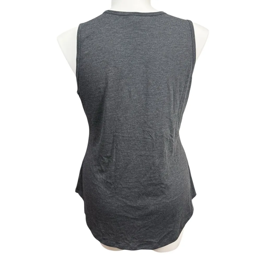 LulaRoe Tank Top Size 2XL Gray Graphic - Image 4